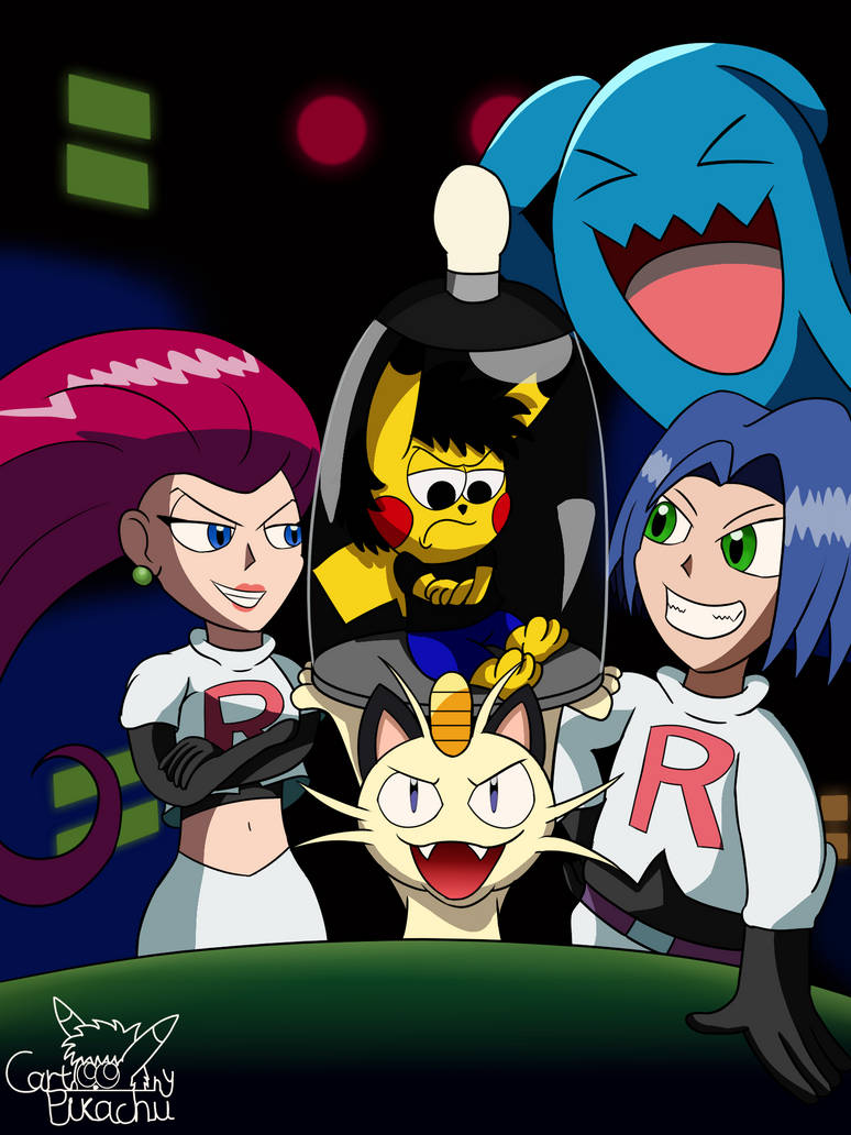 Team Rocket by CartoonyPikachu on DeviantArt