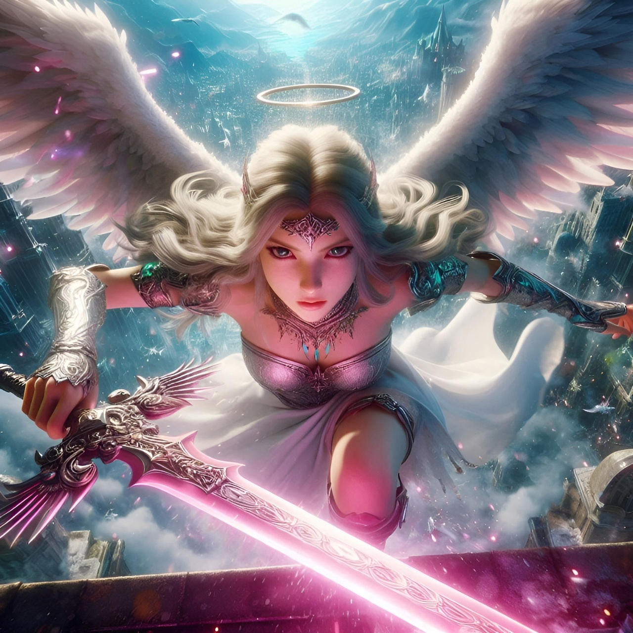 Angelic Rogue Angelic Battlegrace by DjIdentity on DeviantArt