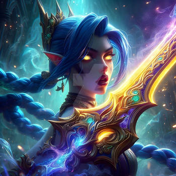Voolux Deviantart Jinx FanArt by DjIdentity on DeviantArt