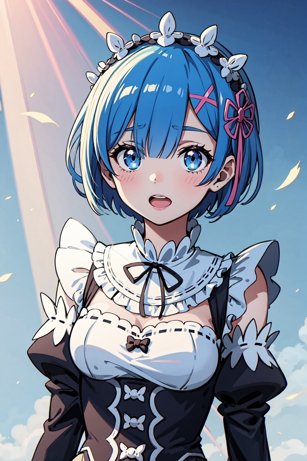 Render Anime ] Rem ( Re : Zero ) by SakamiLeo on DeviantArt