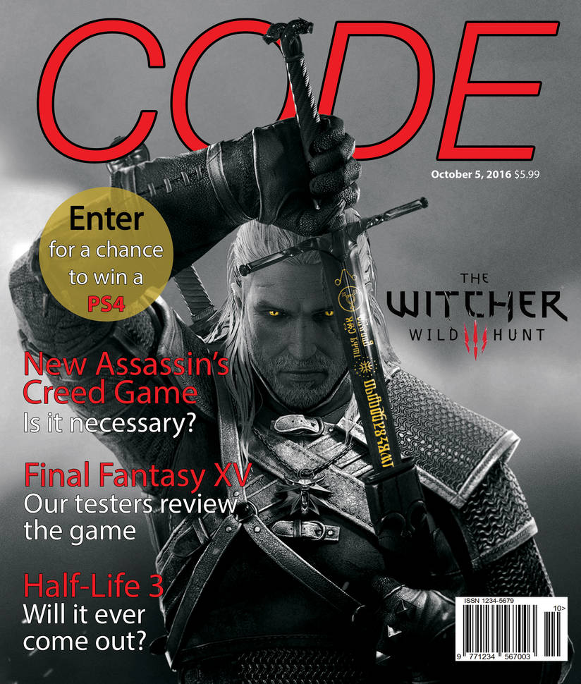 Video game magazine cover mock-up by riningan on DeviantArt