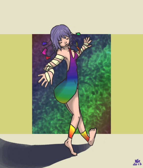 Rainbow Girl Dance