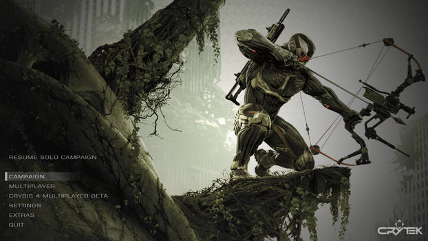 Crysis 3 Main Menu