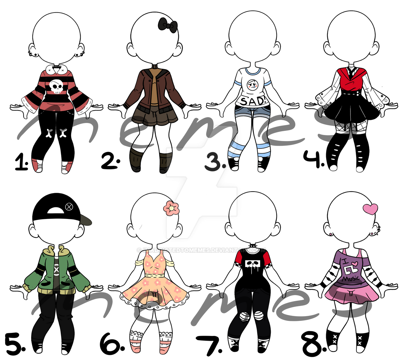 {CLOSED} Clothes # 7 by Imaddictedtomemes on DeviantArt