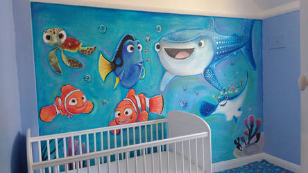 Finding Dory wall art