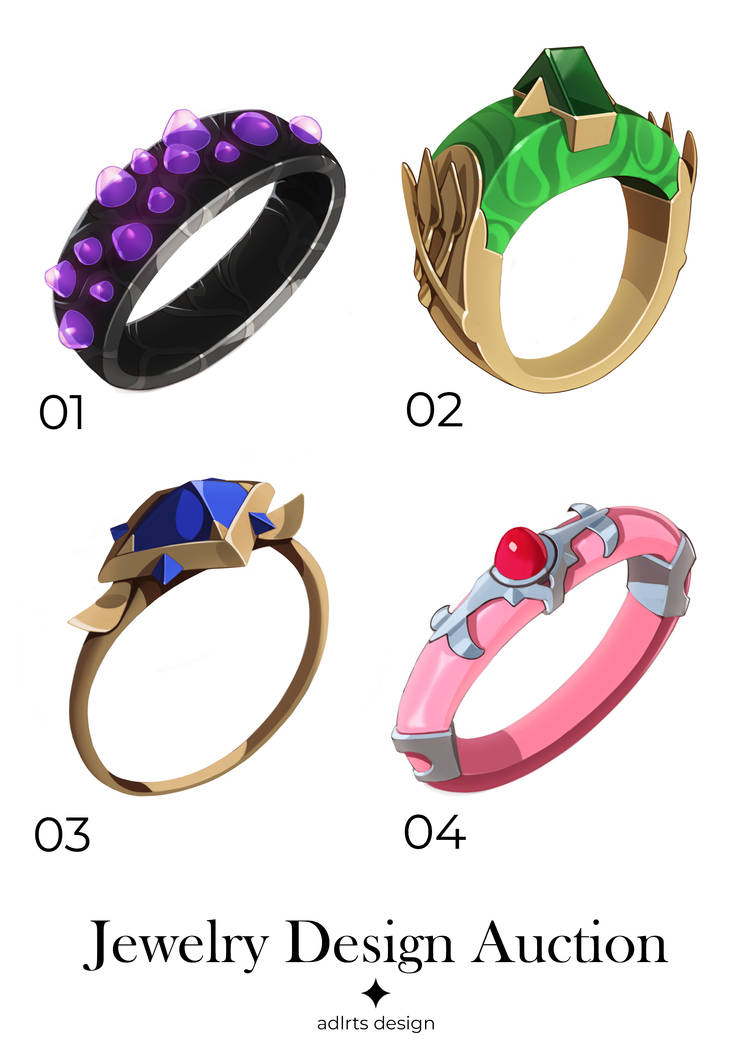 Ring Design Auction 44 (OPEN) by adlrts on DeviantArt