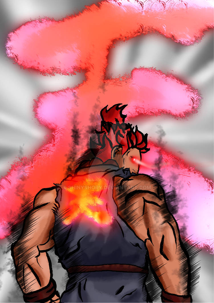 Akuma - Raging Demon by ShinyShory on DeviantArt