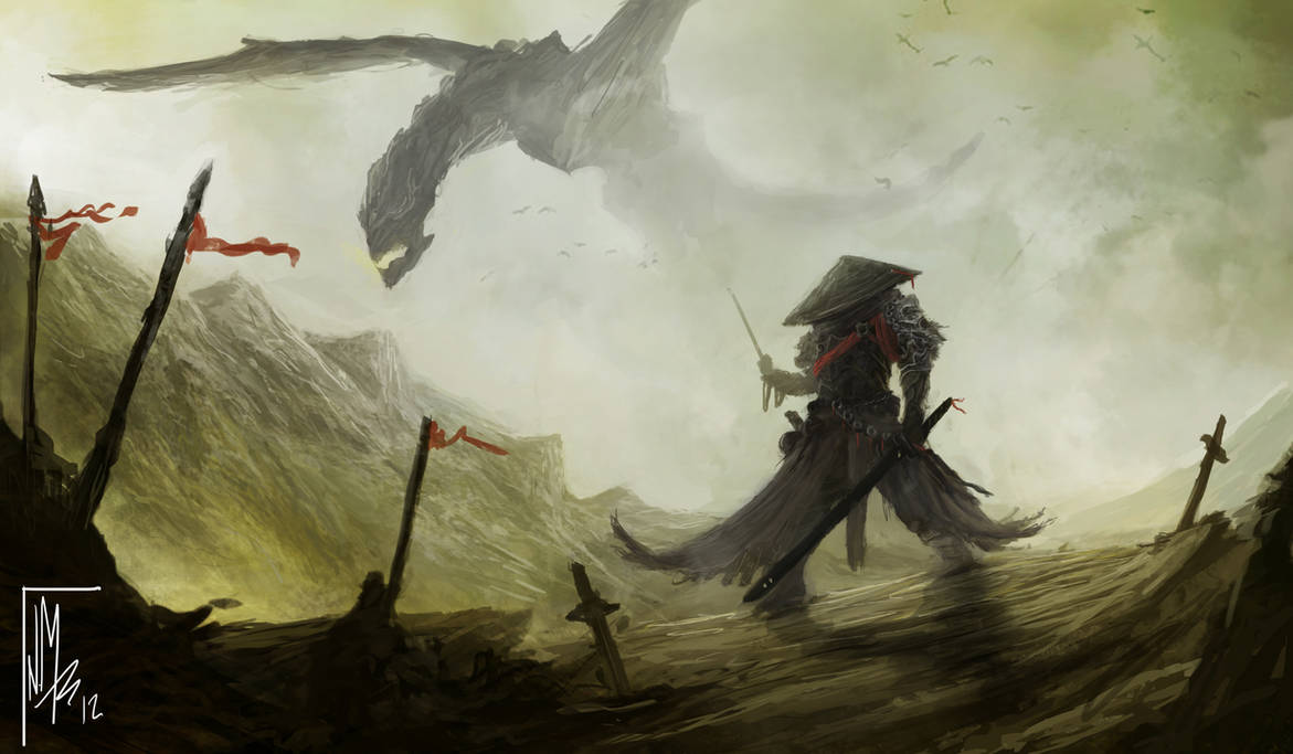 DRAGON SAMURAI by thatnickid on DeviantArt