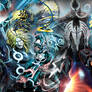 Marvel Tron collage