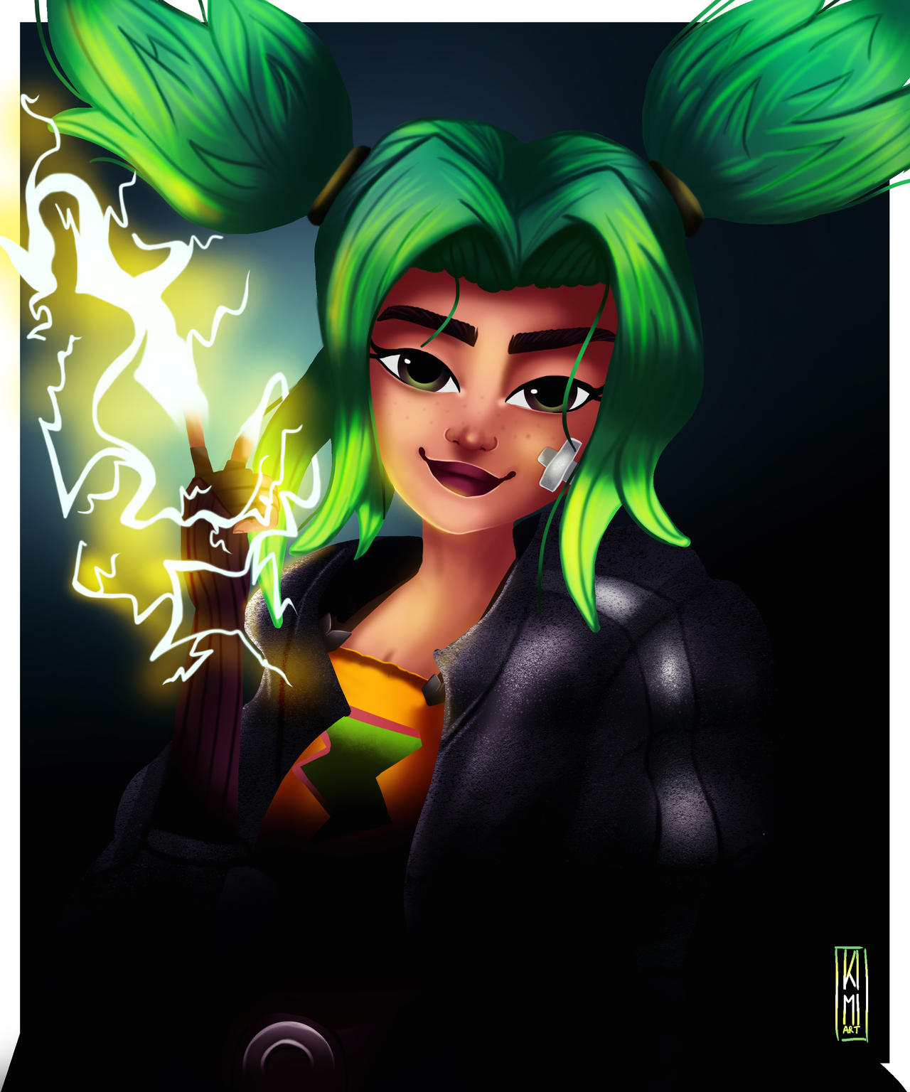 Zeri - League Of Legends by KimiArt1 on DeviantArt