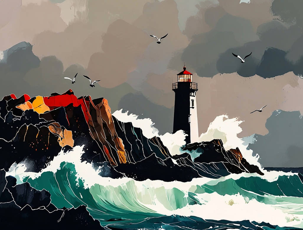 The lighthouse by robergeAi on DeviantArt