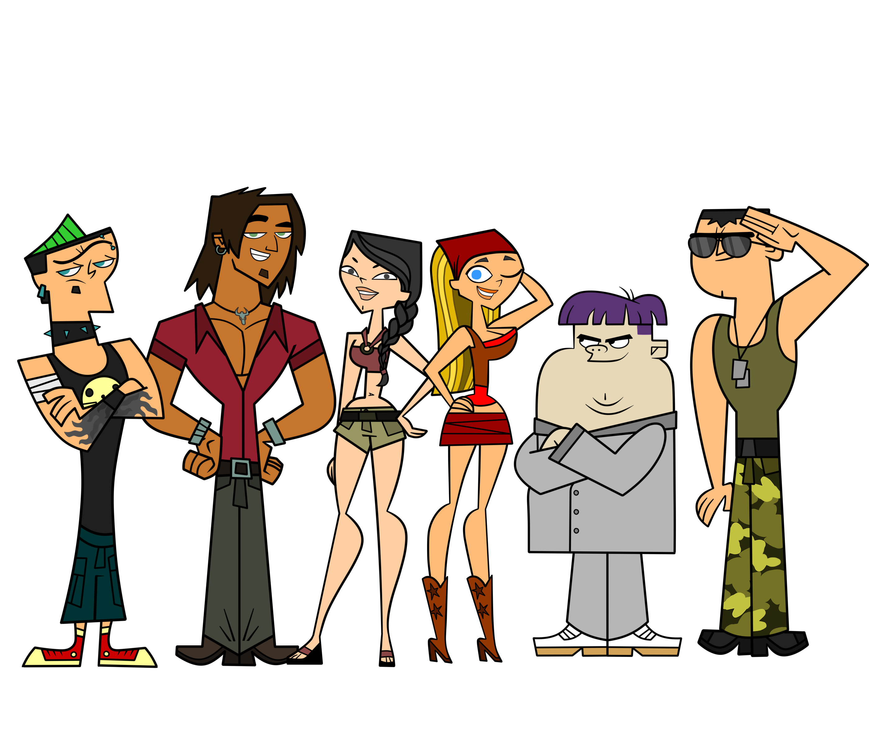 Total Drama Season 6 - My cast by RachelTD on DeviantArt in 2023