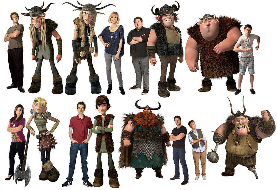 Httyd Member HTTYD-characters + voiceactors by rhodestwins on DeviantArt