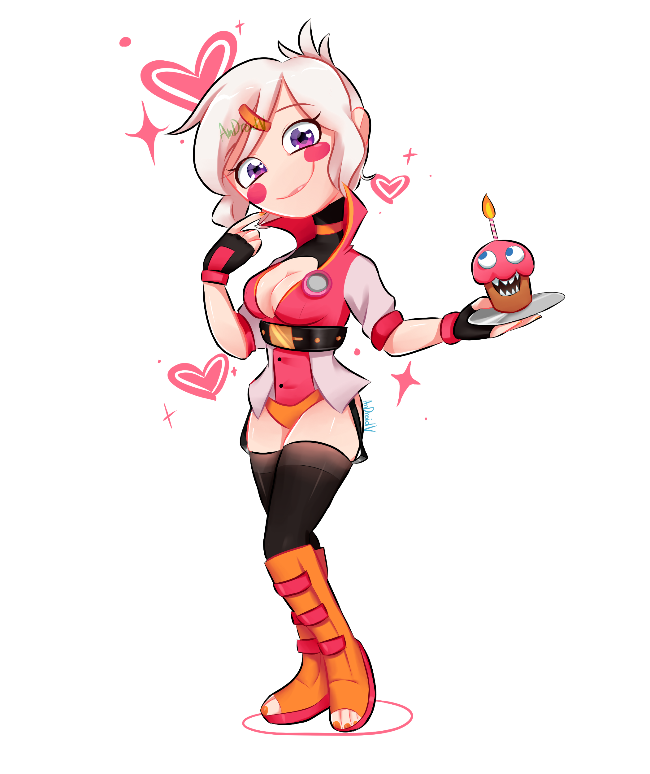 Funtime Chica by AnDroidV on DeviantArt