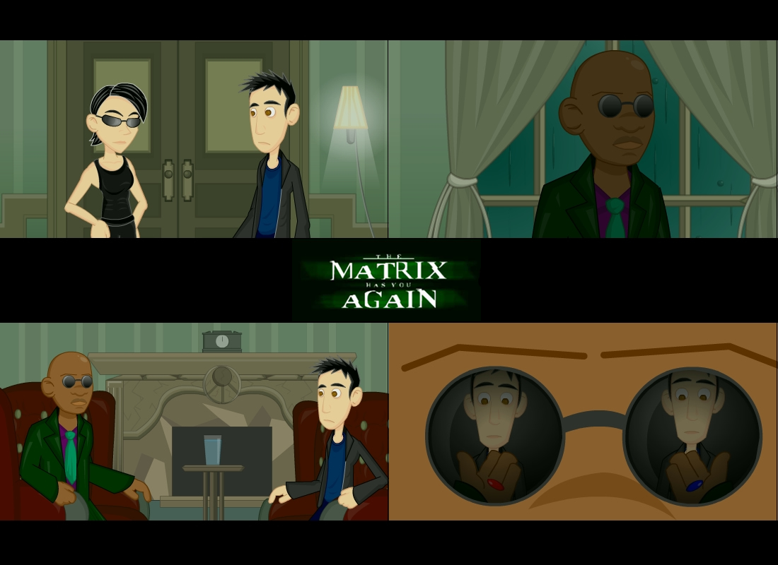 The Matrix Has You 3 Screens by LegendaryFrog on DeviantArt