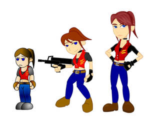 Old and New: Claire Redfield