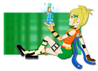 Commission: FFX - Rikku