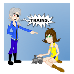 Commission: Selphie and Fujin