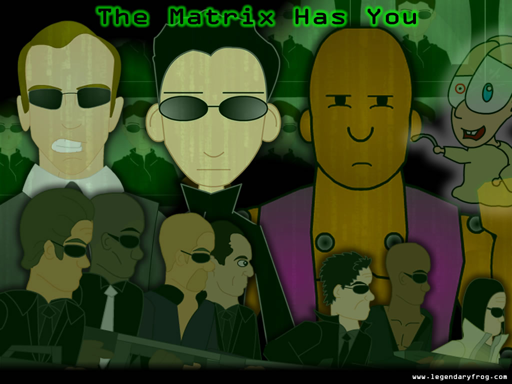 The Matrix Has You wallpaper by LegendaryFrog on DeviantArt
