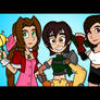 FF7: Aerith, Yuffie and Tifa