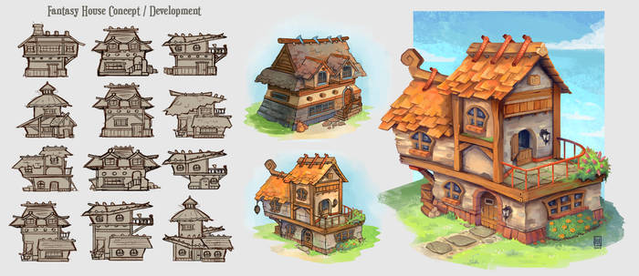 Fantasy House Concepts