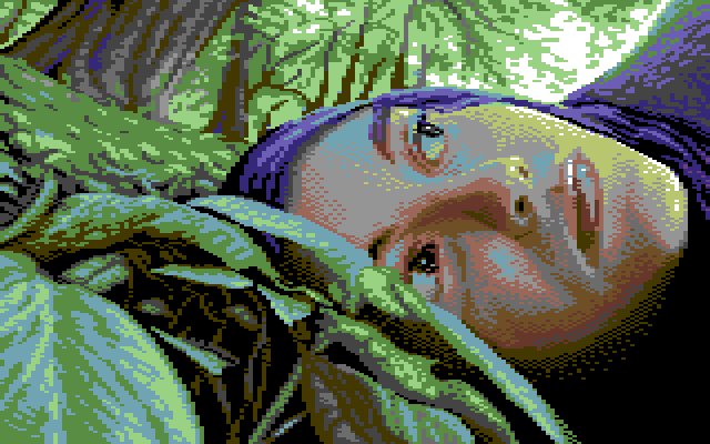 whispers of the forest - commodore 64 gfx (koala) by jokov