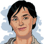 pixel portrait-avatar commission drawing timelapse by jokov