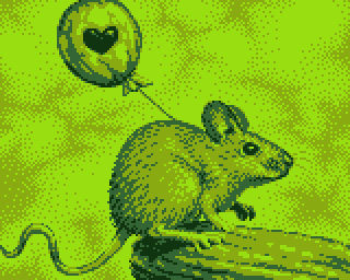 Gameboy Pixel-art - 'Song about love'