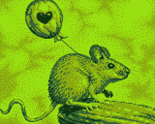 Gameboy Pixel-art - 'Song about love' by jokov