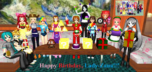 Happy Birthday, Lady-Zana! (Dec. 21, 2013)