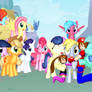 Group Hug For Derpy (Background Ponies)
