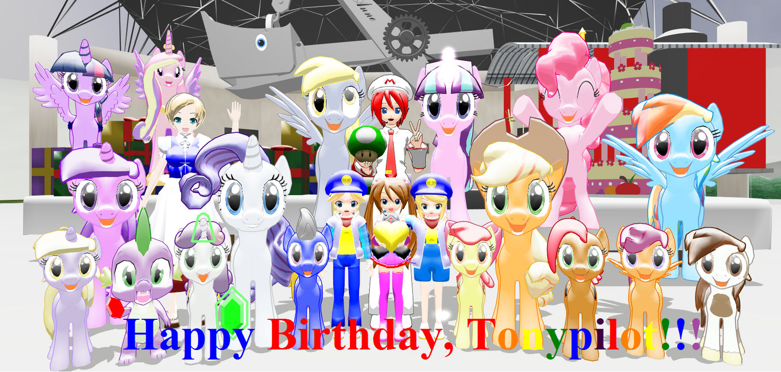 Happy Birthday, Tonypilot!!! (Dec. 3, 2015) Take 2