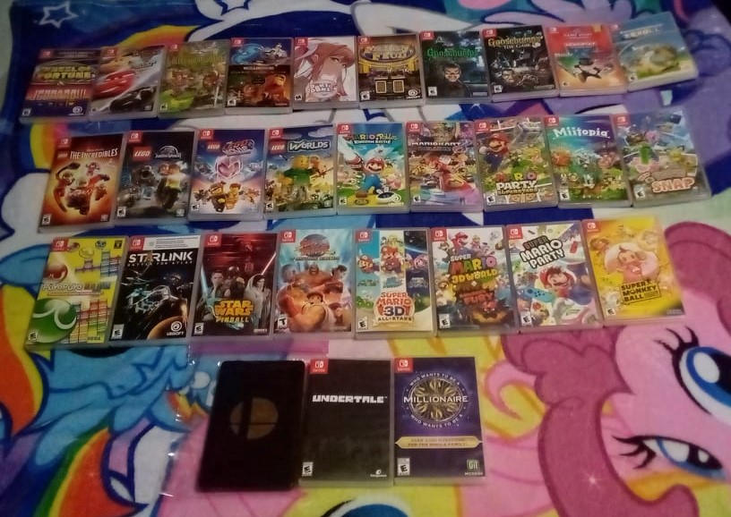 Switch Physical Collection My Switch Physical Collection As of Now (3/17/22) by Mario-McFly on ...