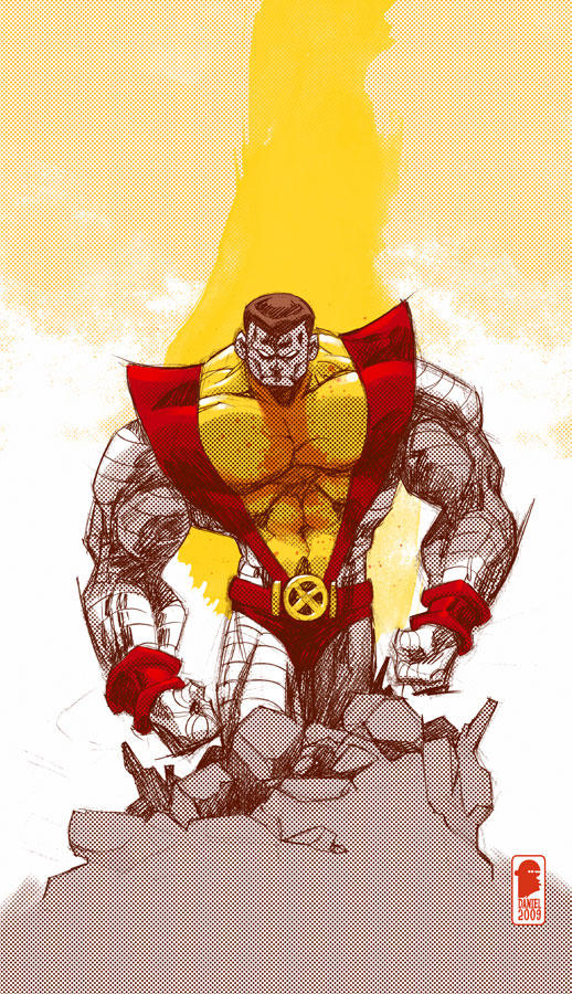 Colossus sketch by nelsondaniel on DeviantArt