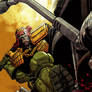 Judge Dredd cover #2 color