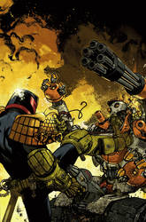 Judge Dredd cover #3 color