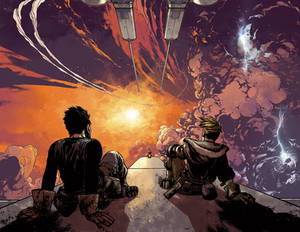 WIld Blue Yonder issue 3 pages 14 and 15 Color