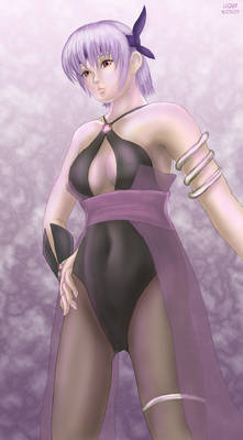 Ayane in Purple