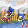 Sonic vs Metal Sonic