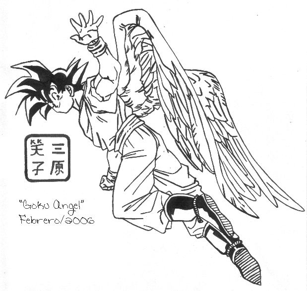 Goku Angel by MiharaEmiko on DeviantArt Goku Angel by MiharaEmiko on DeviantArt