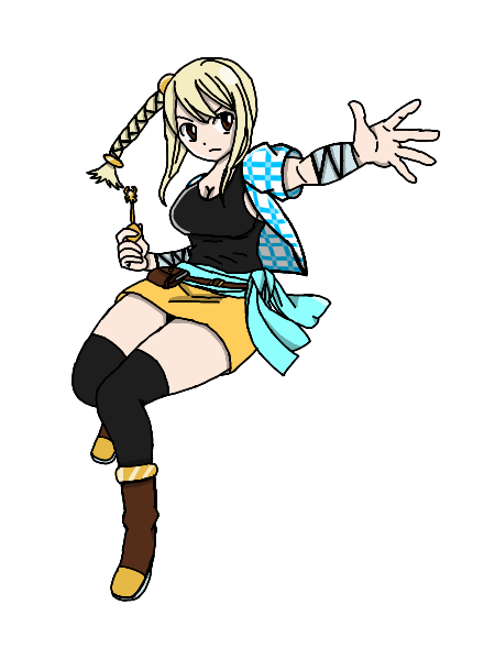 Fairy Tail: Path of Fate Lucy design