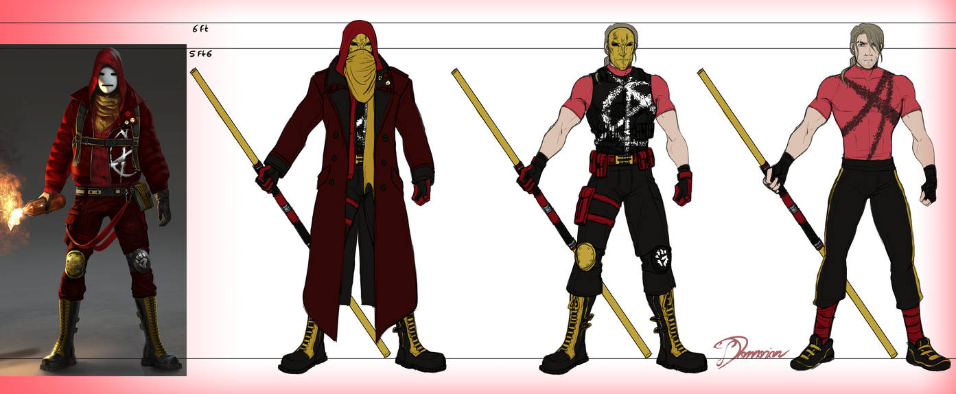 Batman Arkhamverse: Anarky Character Design by Domnorian on DeviantArt
