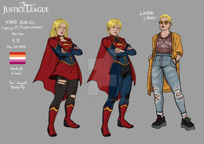 Supergirl/Superwoman(Kara Zor-El) Character Design