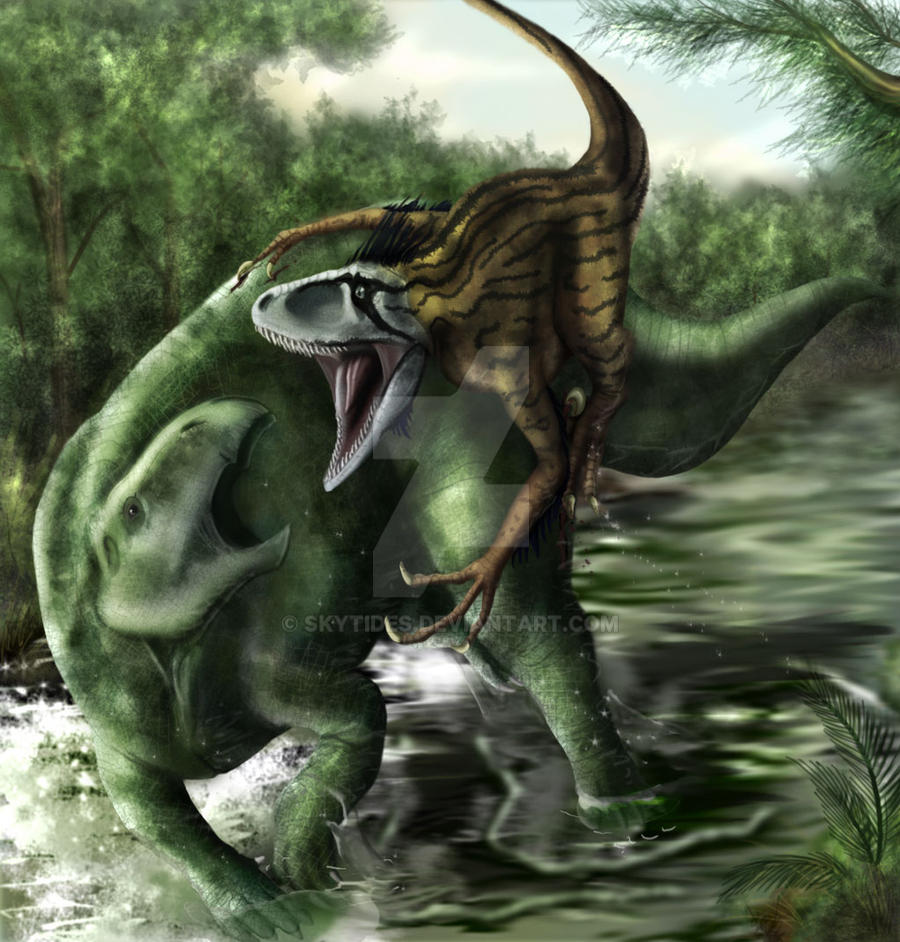 Deinonychus [Ark] by Ozanthium on DeviantArt