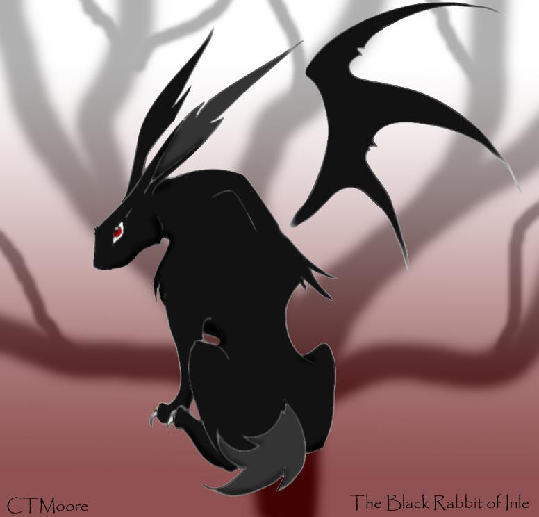Inferno Rabbit The Black Rabbit of Inle by SkyTides on DeviantArt