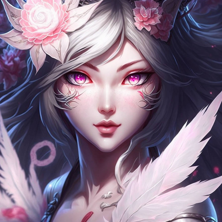 Spirit Blossom Ahri from League of Legends by WinterRequiem on DeviantArt