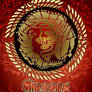 A print for a Teahouse ana Bakery Ginseng Dragon T