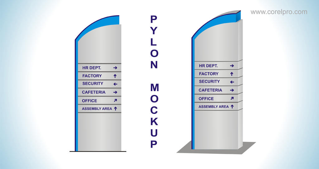 Pylon Mockup by aslam321 on DeviantArt