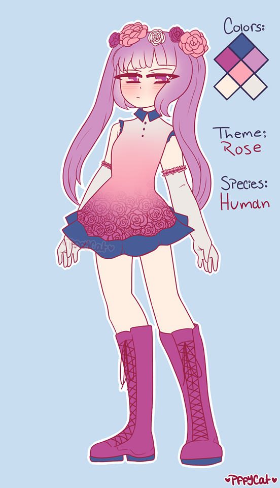 [OPEN] Rose Girl Adopt [Points/Cash]