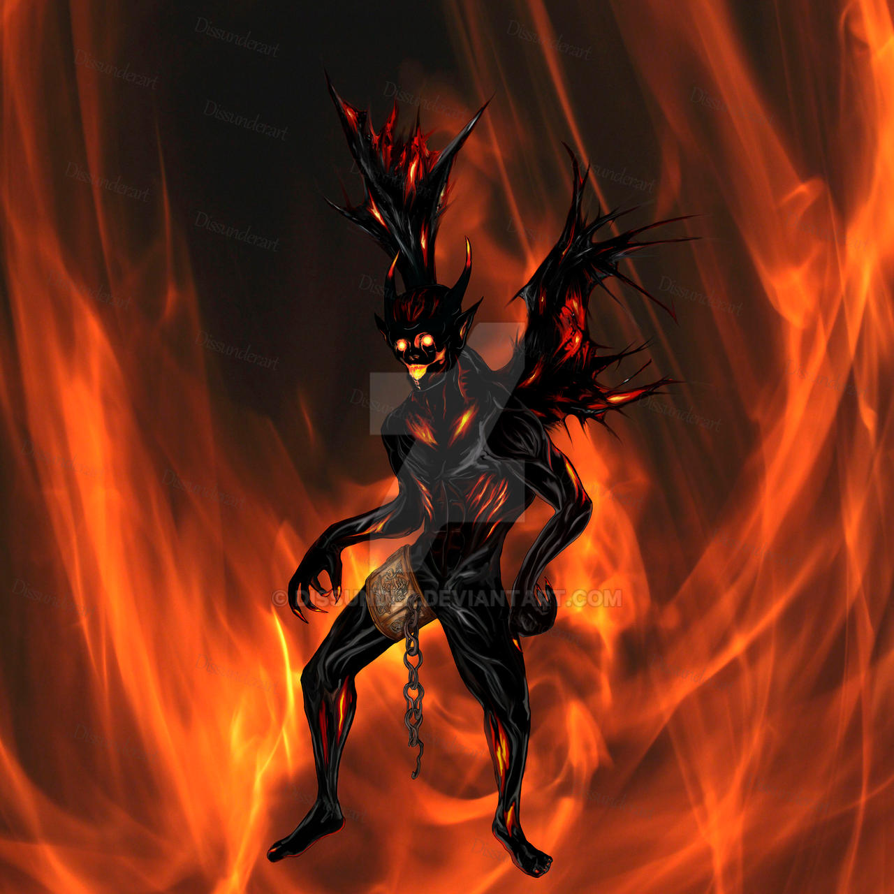 {CLOSED}Adopt auction _ Infernal Demon by Dissunder on DeviantArt